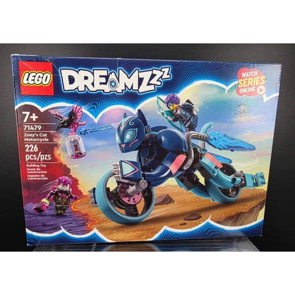 Lego DREAMZzz Zoeys Cat Motorcycle Building Toy Set #71479 226 Pieces - Picture 1 of 6